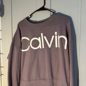 Calvin Klein Purple Crewneck